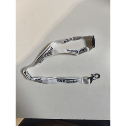 SPE-Lanyard, White/Black