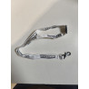 SPE-Lanyard, White/Black
